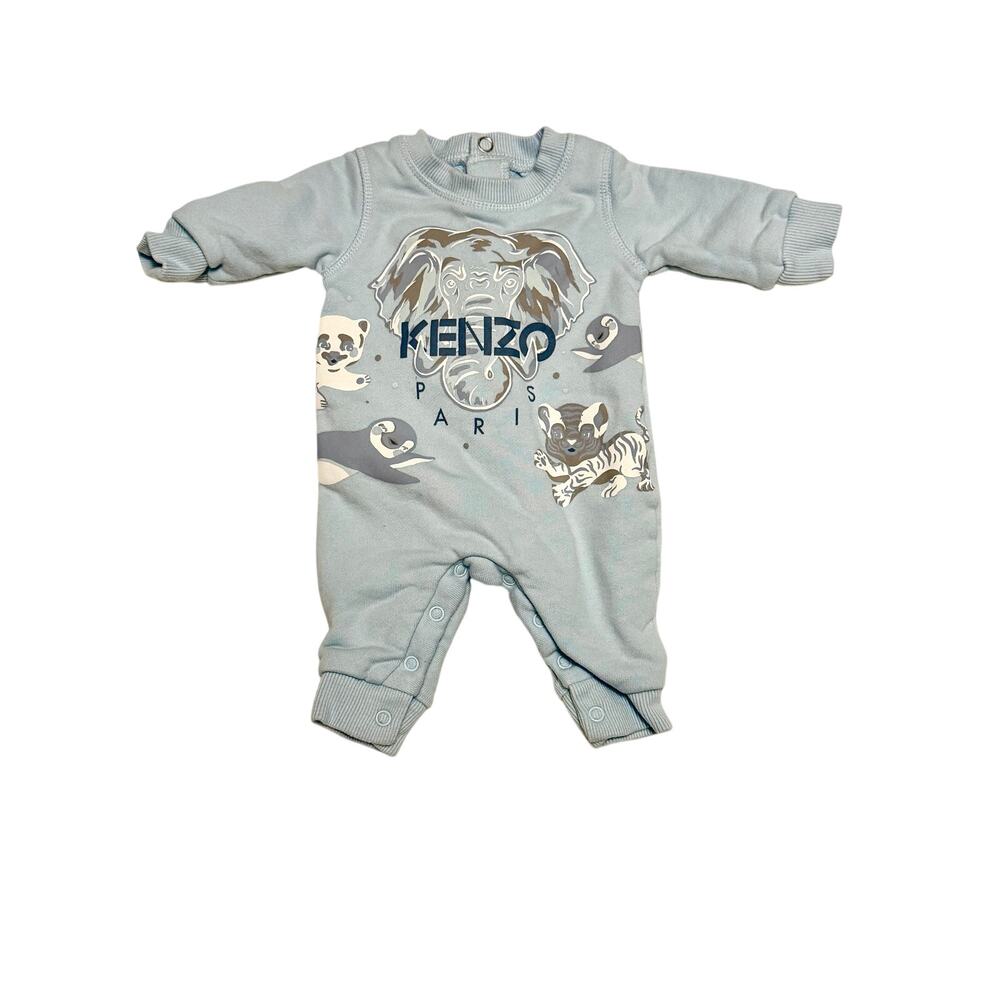 Kenzo baby blue onesie